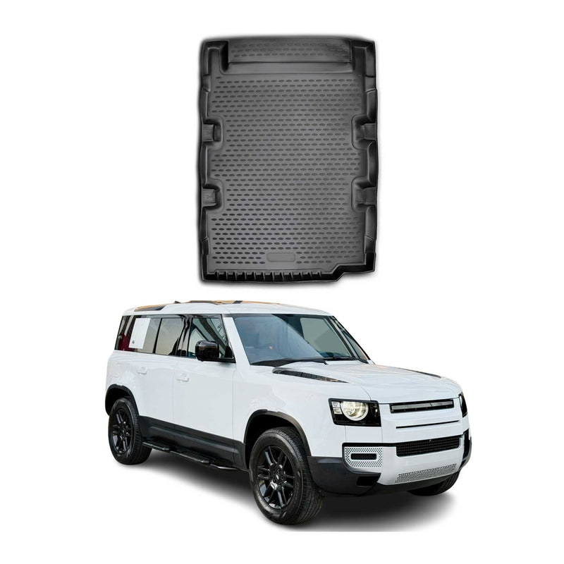 Tappetino per bagagliaio in gomma TPE per Land Rover Defender 110 2007-2021