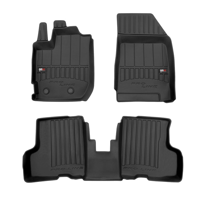 Tappetini Dacia Duster II 2021-2024 TPE Nero 3 pezzi