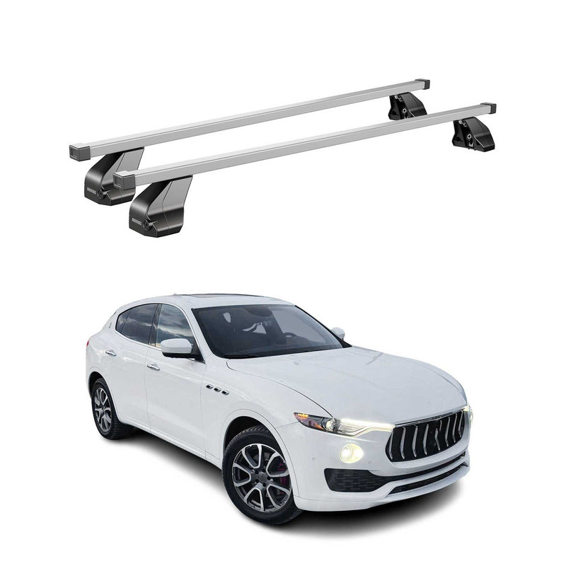 Portapacchi Menabo in acciaio per Maserati Levante 2016-2025 grigio