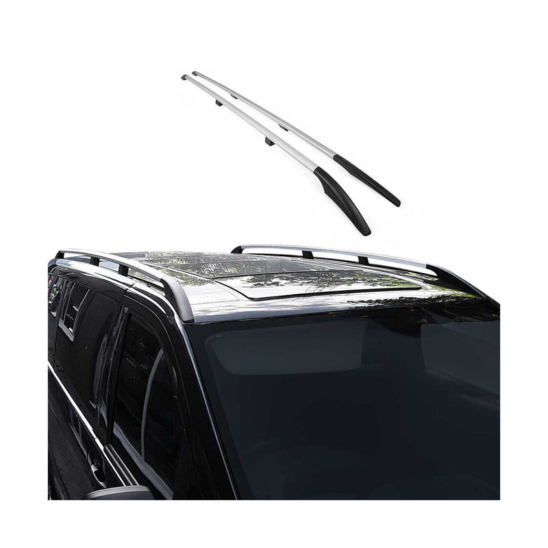 Barre portatutto per tetto Jeep Renegade 2015-2024 Alu Grey