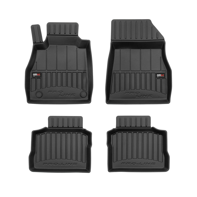 Tappetini Nissan Micra K14 2016-2025 in TPE nero, 4 pezzi