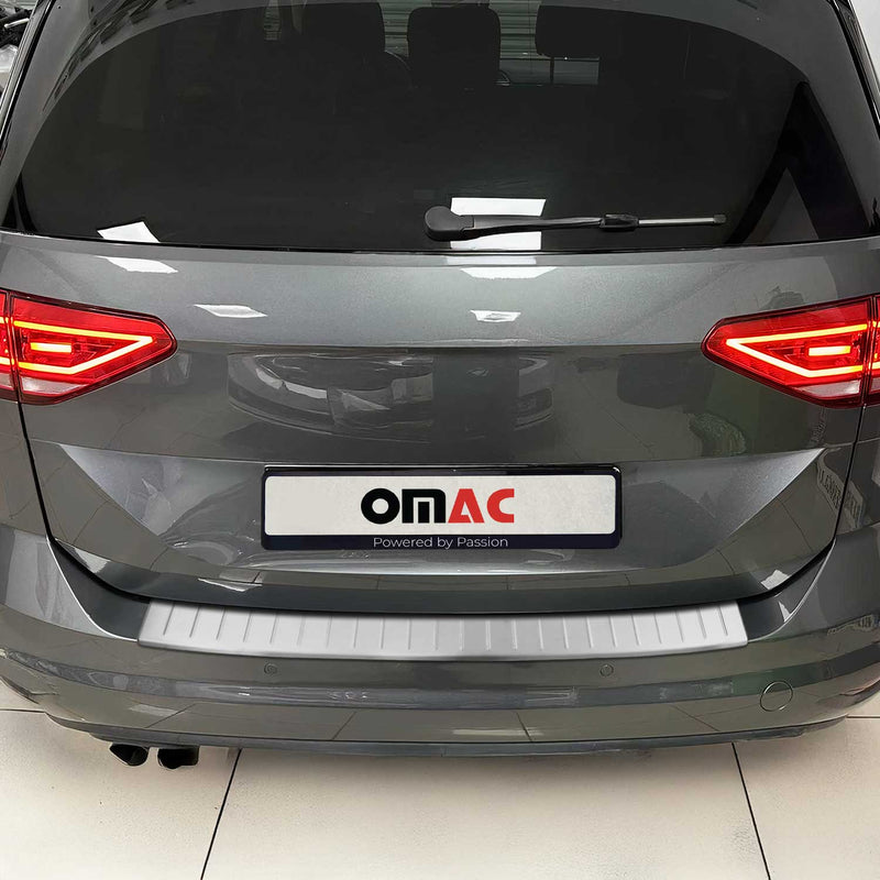 Protezione paraurti per soglia di carico per VW Touran 2015-2025 in acciaio inox spazzolato