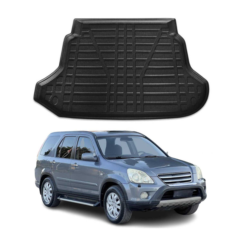 Vasca per bagagliaio per Honda CR-V 2002-2005 Gomma TPE Nero