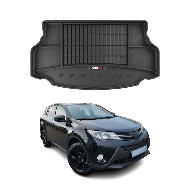 Vassoio portabagagli in gomma OMAC per Toyota RAV4 Hybrid 2015-2019, vassoio portabagagli in TPE