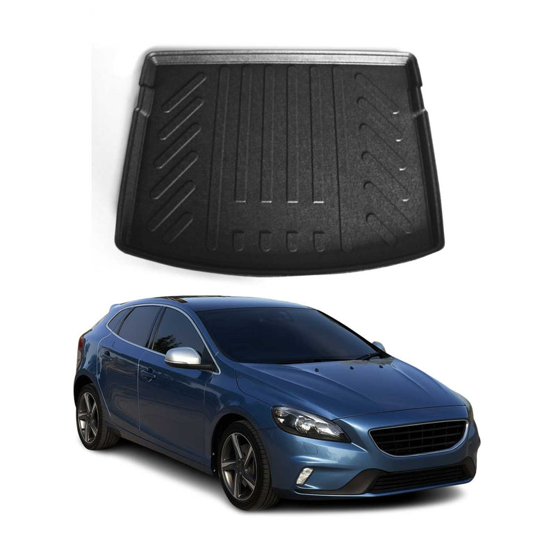 Vasca baule per Volvo V40 2012-2016 Gomma TPE Nero