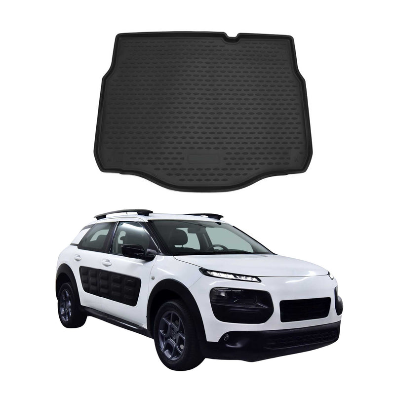 Tappetino per bagagliaio in gomma TPE per Citroen C4 Cactus 2014-2020