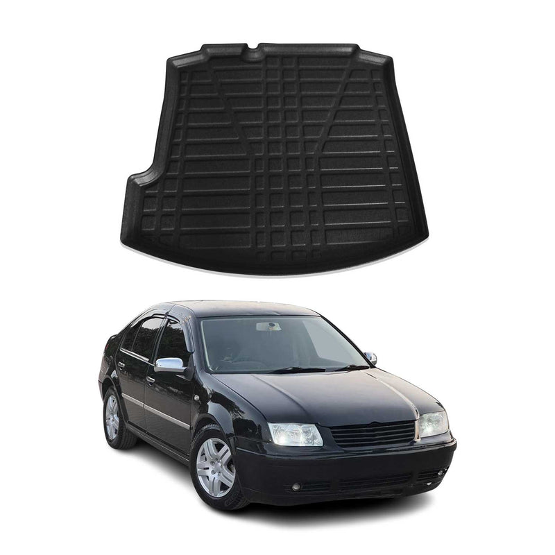 Vasca baule per VW Bora berlina 1998-2004 in gomma TPE nera