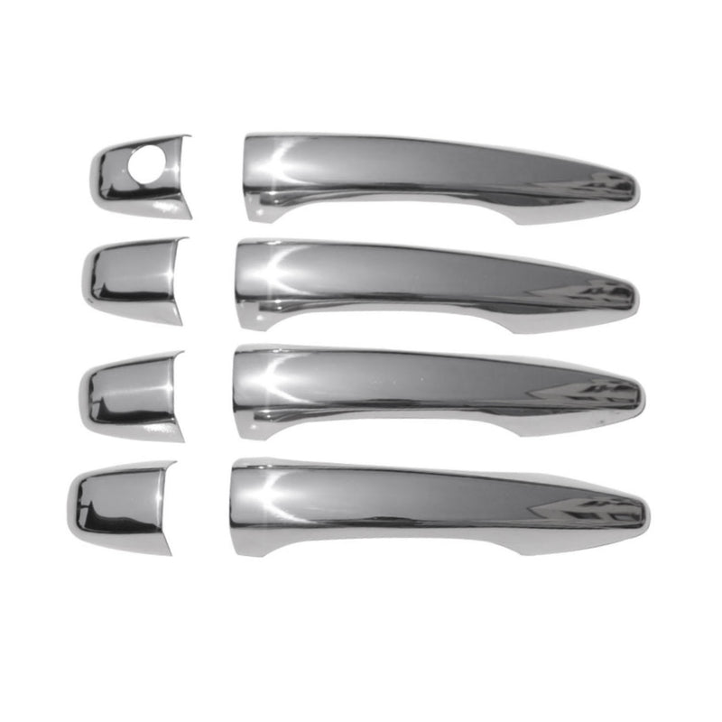 Copri maniglia porta, copri maniglia porta per Citroen C3 2009-2016 in acciaio inox argento 8 pezzi