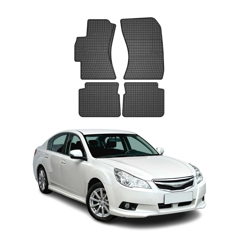 2009-2015 Subaru Legacy Fußmatten TPE Schwarz 4 tlg