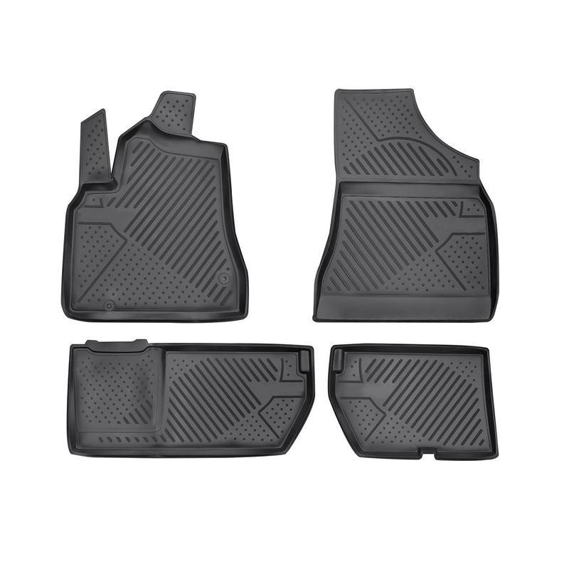 Tappetini Citroen Berlingo 2008-2018 TPE Nero 4 pezzi