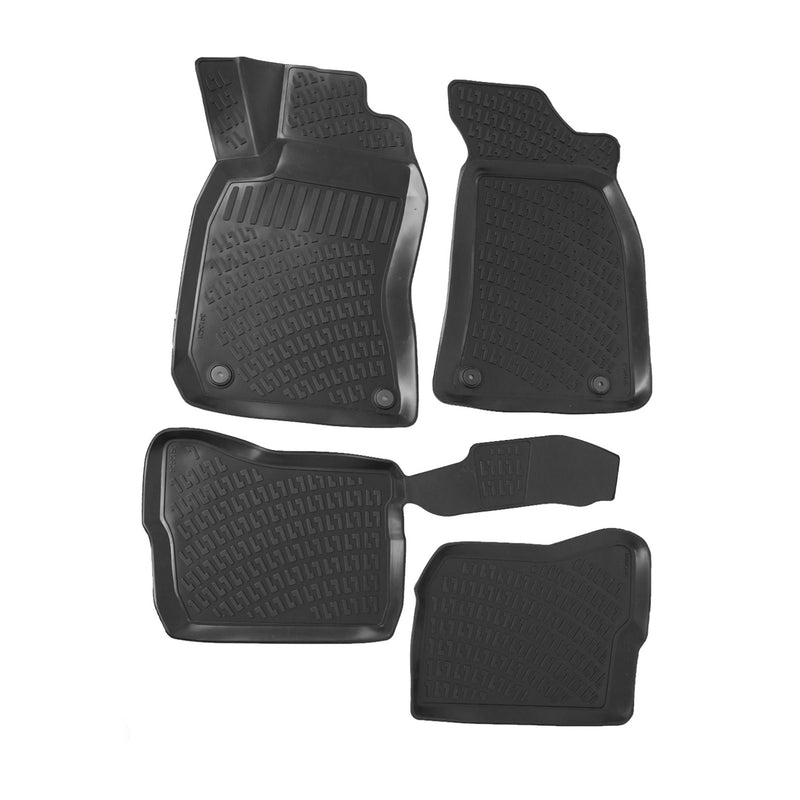 Tappetini Skoda Superb 2001-2008 tagliabili in TPE neri 4 pezzi