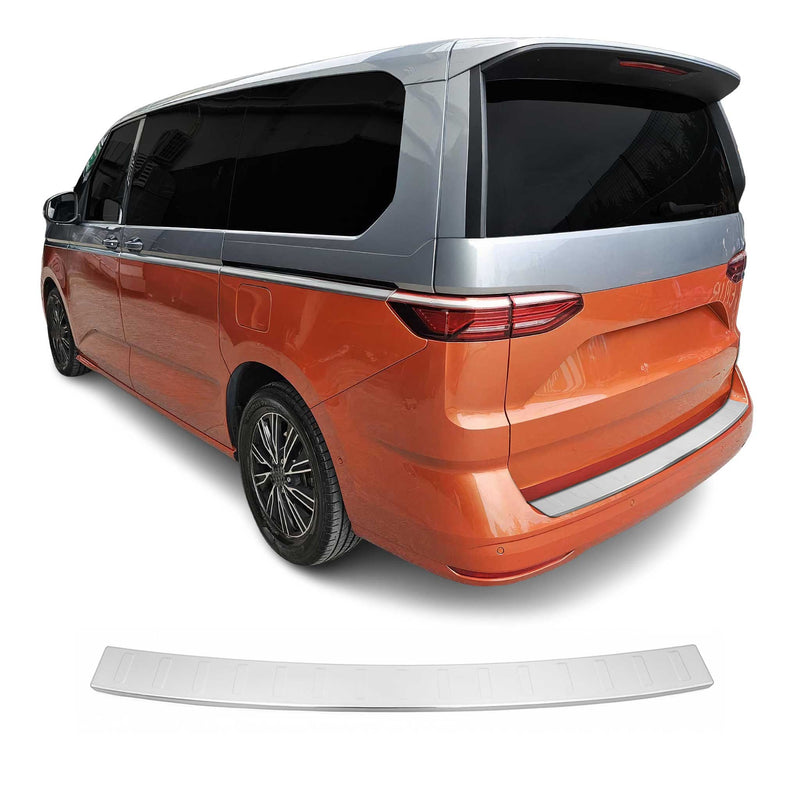 Protezione soglia di carico per VW T7 Multivan 2021-2024 in acciaio inox cromato spazzolato