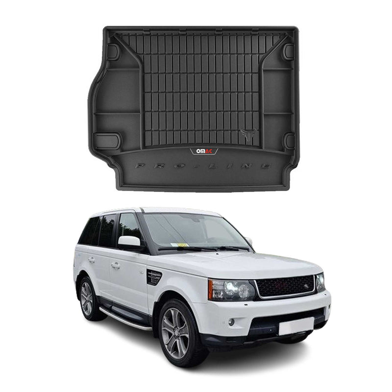 Vasca portabagagli in gomma OMAC per Range Rover Sport 2005-2013 TPE Nero