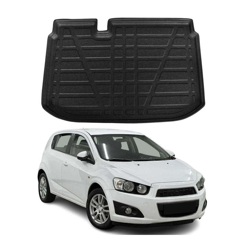 Rivestimento per vano di carico del bagagliaio per Chevrolet Aveo 2012-2024 hatchback in gomma TPE