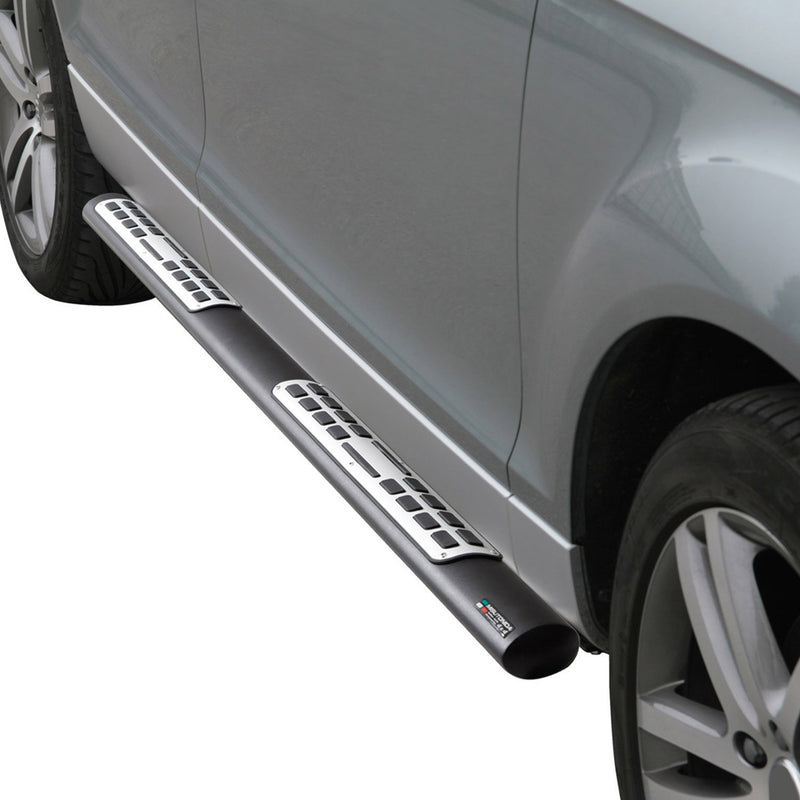 Minigonne laterali in acciaio per Audi Q7 4L 2006-2015 Nero