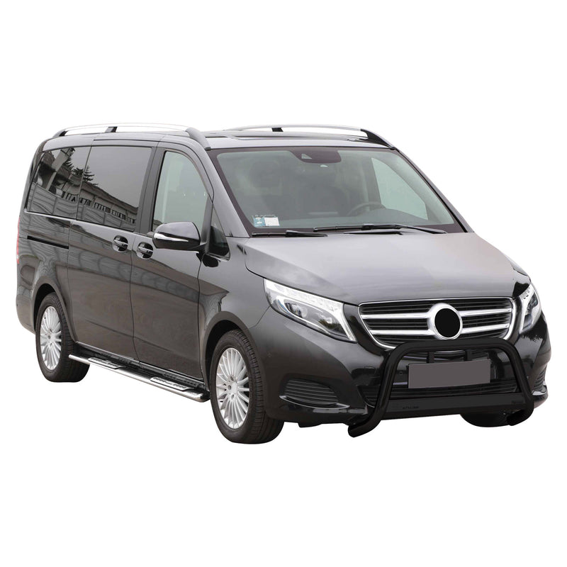Protezione anteriore per Mercedes Classe V 2014-2019 ø63 acciaio nero