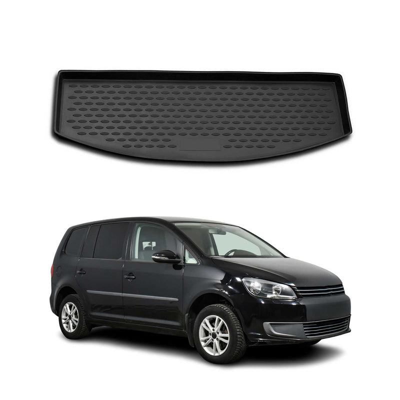 Tappetino per bagagliaio in gomma TPE per VW Touran 2003-2015 7 posti