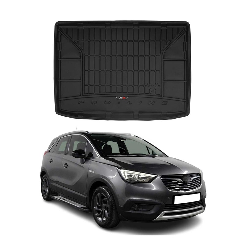 Vasca portabagagli in gomma OMAC per Opel Crossland X 2017-2025 Vasca portabagagli in TPE