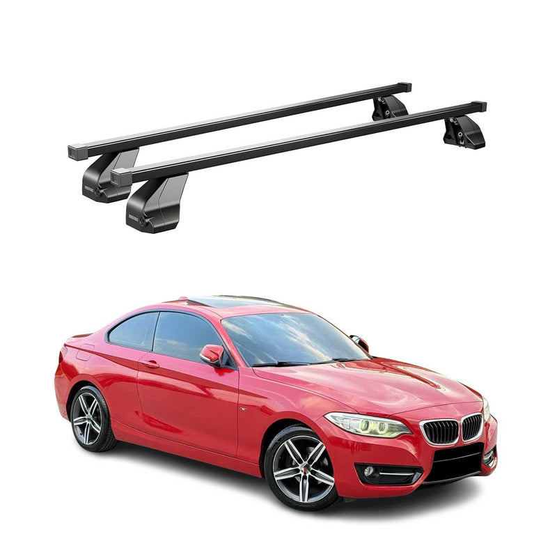 Portapacchi in acciaio Menabo per BMW Serie 2 F22 Coupé 2012-24 Nero
