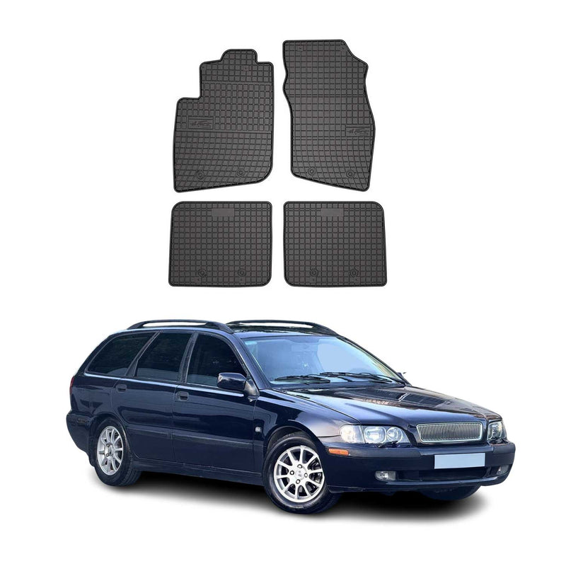 1995-2004 Volvo V40 Fußmatten TPE Schwarz 4 tlg