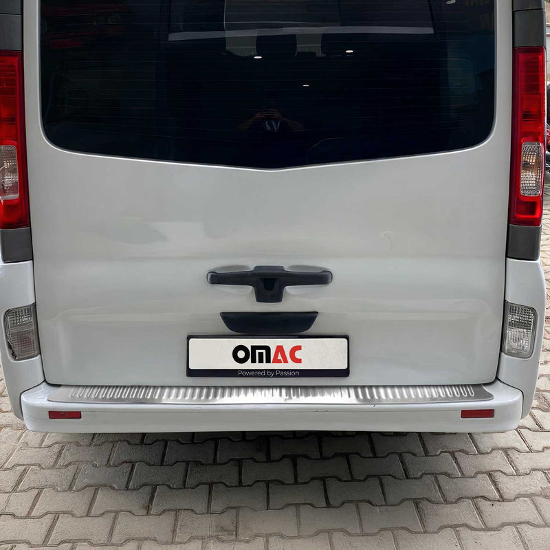 Ladekantenschutz Edelstahl für Renault Trafic II 2001-2014 Poliert Chrom 1tlg