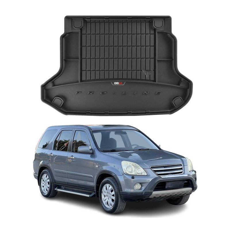 OMAC Gummi Kofferraumwanne für Honda CR-V 2001-2006 TPE Laderaumwanne Schwarz