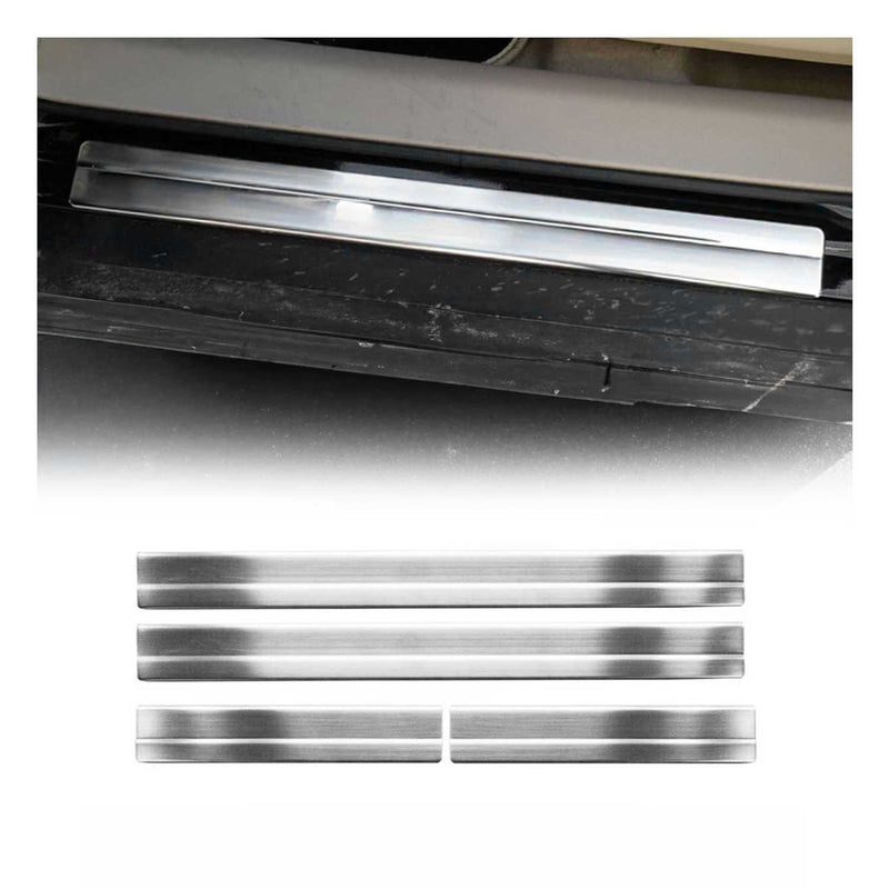 Soglie porte per Nissan X-Trail T32 2016-2025 in acciaio inox 4x