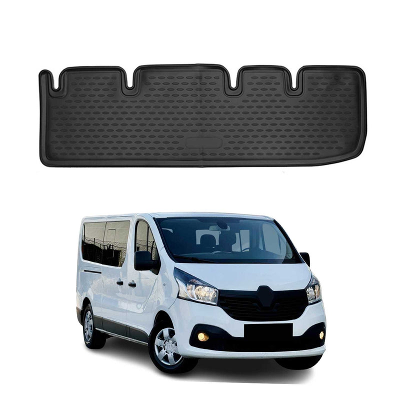 Tappetini Renault Trafic 2014-2025 TPE Nero 1 pezzo