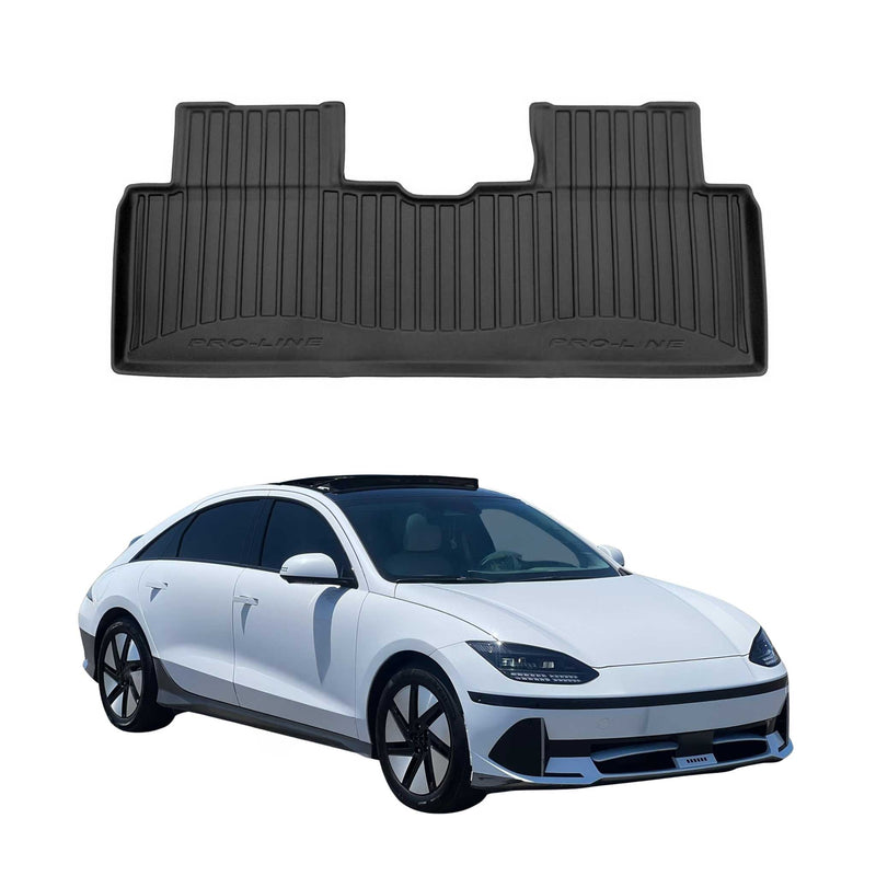Tappetini Hyundai Ioniq 6 2022-2025 in TPE nero, 3 pezzi
