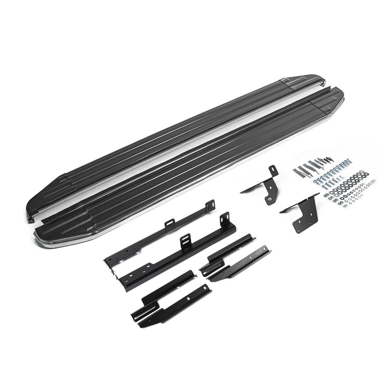 Minigonne laterali per pedane laterali per Nissan Qashqai J10 2006-2014 ABE Alu
