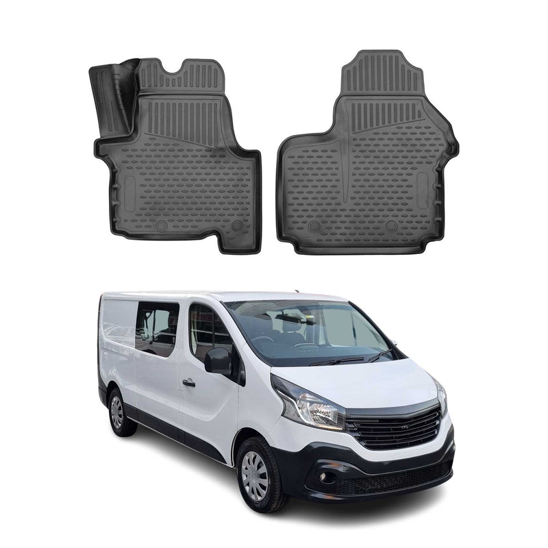 Tappetini Fiat Talento 2014-2024 TPE Nero 2 pezzi