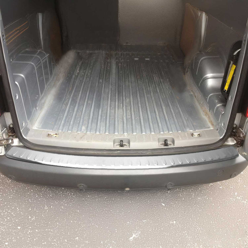 Protezione paraurti per soglia di carico per VW Caddy 2003-2015 Cromata Spazzolata
