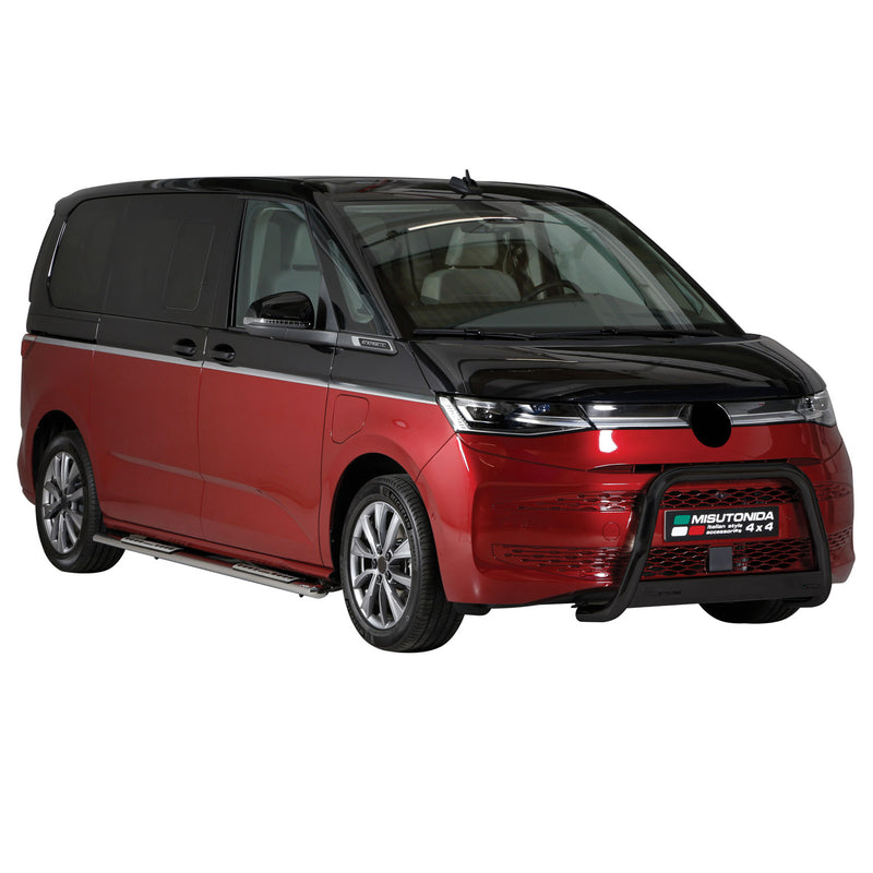 Barra di protezione anteriore per VW Multivan T7 2022-2025 ø63mm acciaio nero
