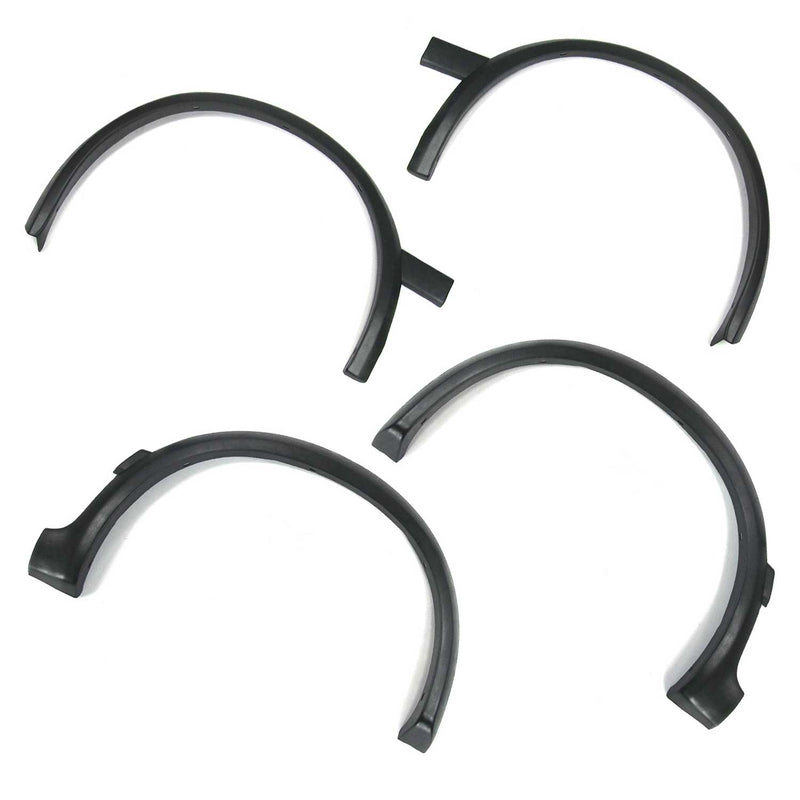 Prolunghe passaruota per VW Golf 2 1987-1991 nere 4 pezzi
