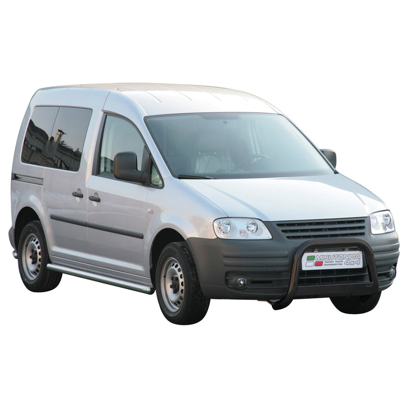 Protezione anteriore per VW Caddy 2004-2015 ø63mm acciaio nero