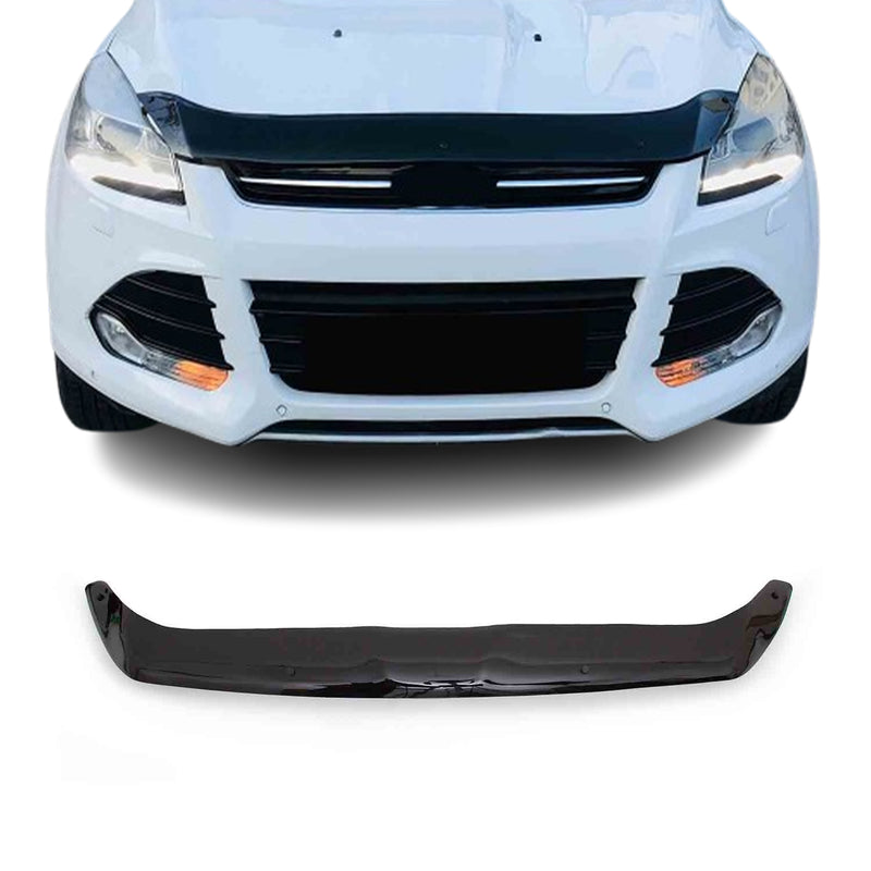 Deflettore cofano protezione insetti e pietre per Ford Kuga 2008-2013 Nero