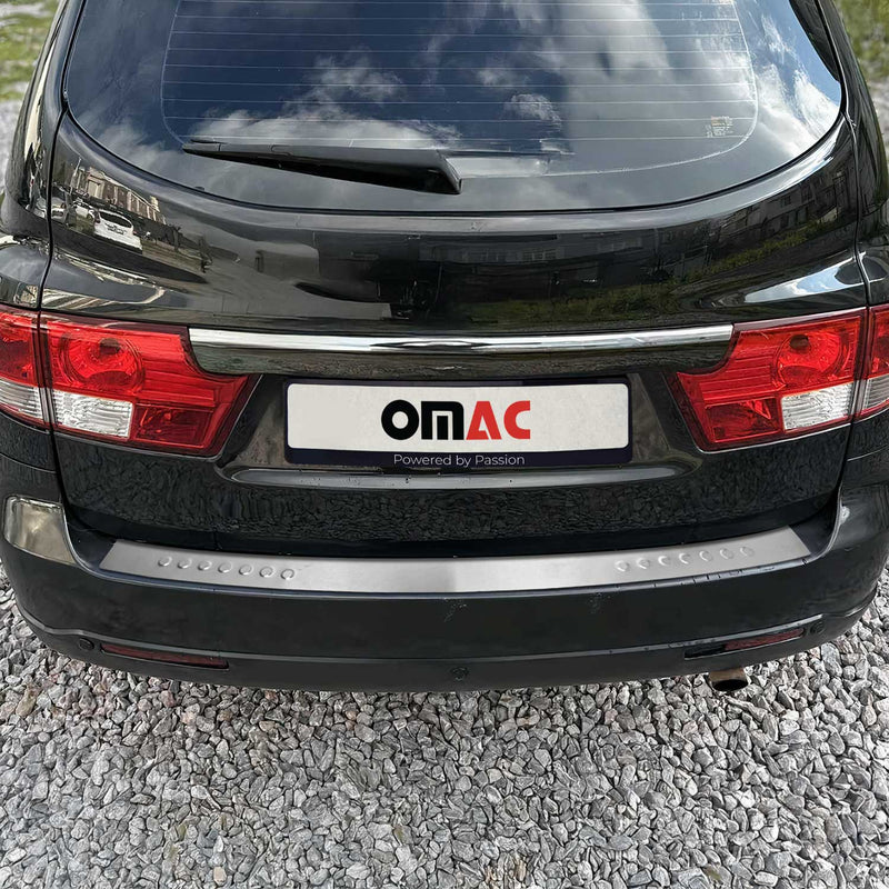 Protezione paraurti per soglia di carico per Ssangyong Kyron 2007-2014 Cromata Spazzolata