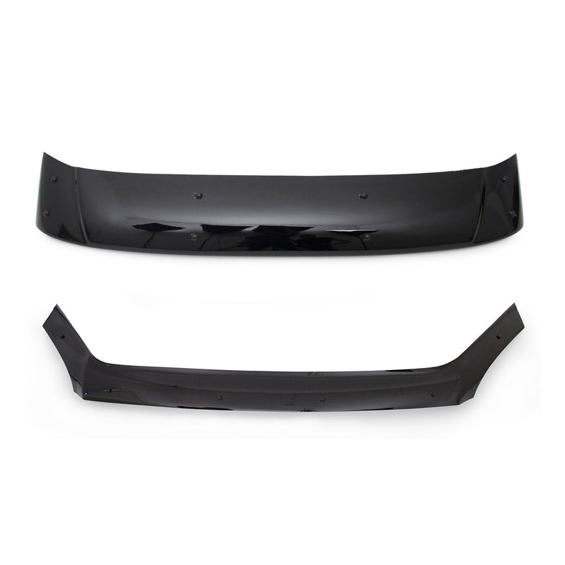 Set deflettori parasole per cofano in acrilico per Ford Transit 2006-2014