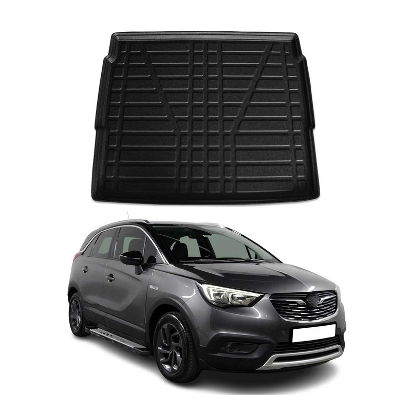 Kofferraumwanne Laderaumwanne für Opel Grandland X 2017-2024 Obere Gummi TPE