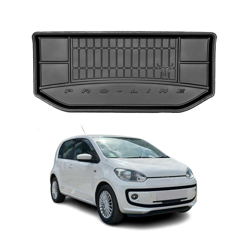 OMAC Gummi Kofferraumwanne für VW Up 2011-2025 TPE Laderaumwanne Schwarz