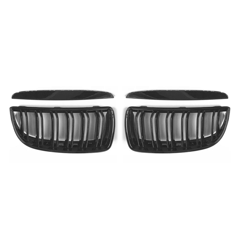 Griglia a doppio rene M4, nera lucida, per BMW Serie 3 E90 Limousine 2004-2008