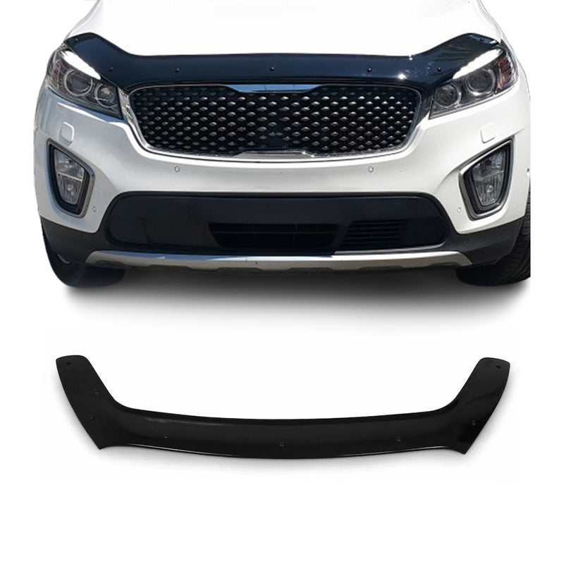 Motorhaube Deflektor Insekten Steinschlagschutz für Kia Sorento 2014-2020 Dunkel