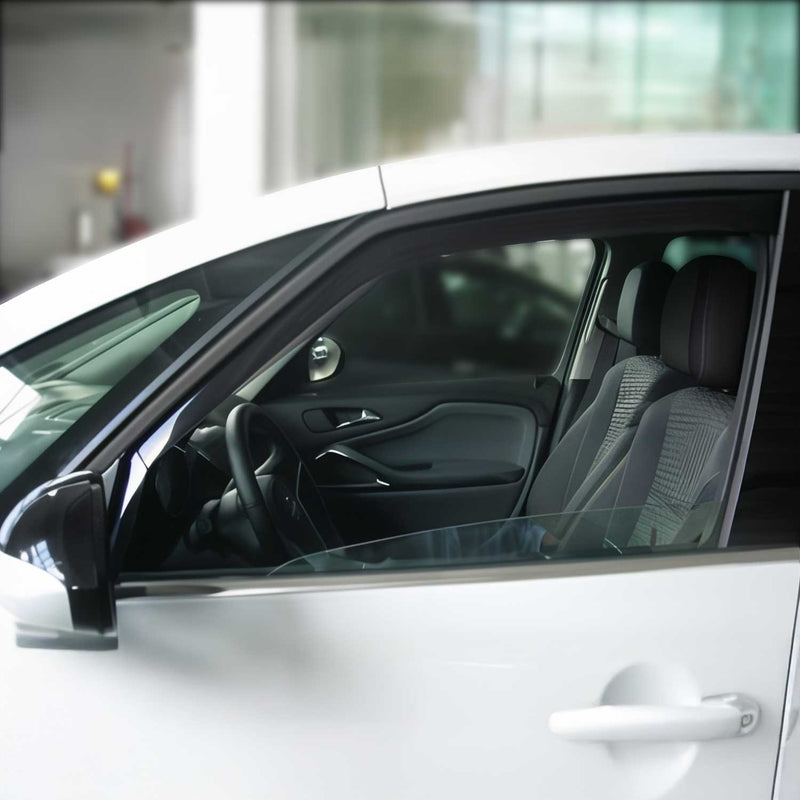 Deflettore antivento e antipioggia per Opel Zafira C Tourer 2012-2020 acrilico scuro 2 pezzi
