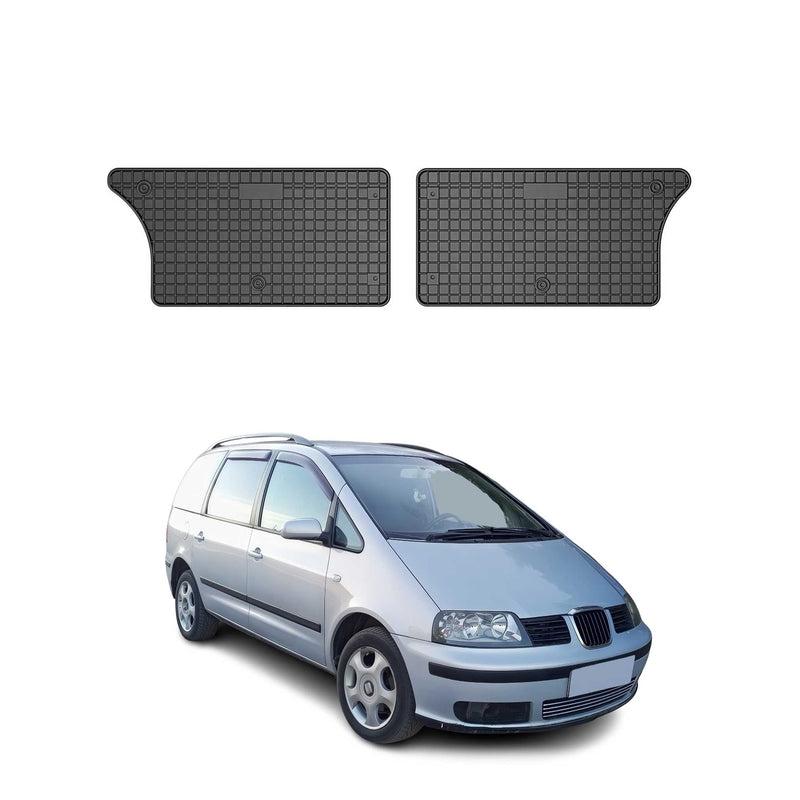 Tappetini Seat Alhambra 1995-2010 TPE Nero 2 pezzi