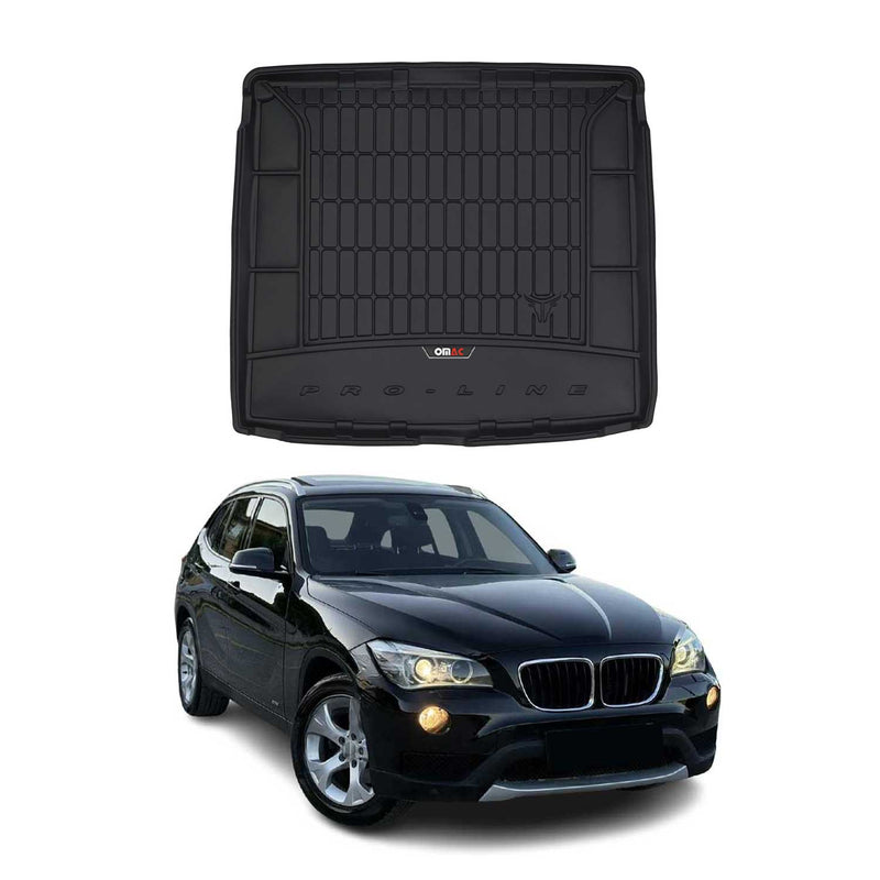 Vasca portabagagli in gomma OMAC per BMW X1 E84 2009-2015, vasca portabagagli in TPE, nera