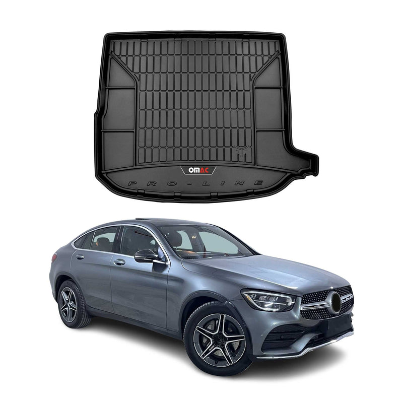 Vasca portabagagli in gomma OMAC per Mercedes GLC C253 2016-2025, vasca portabagagli in TPE