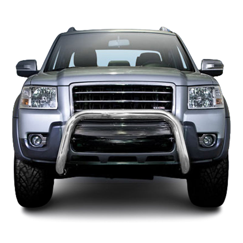 Protezione anteriore per Ford Ranger 2007-2012 con bull bar ABE argento