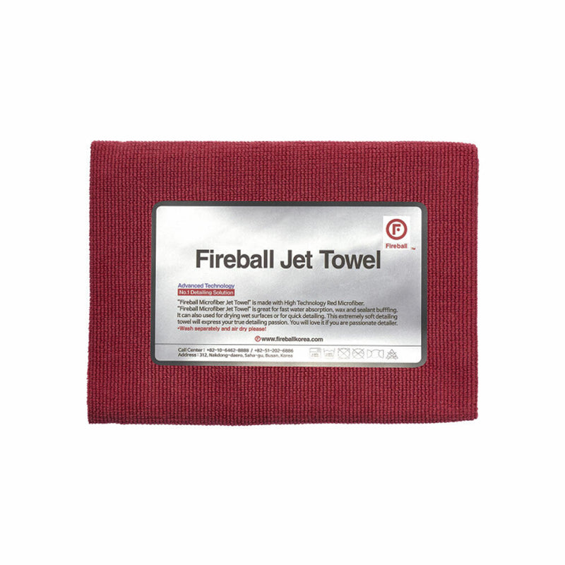 Panno in microfibra multiuso Fireball Premium 60x42 cm Colore rosso