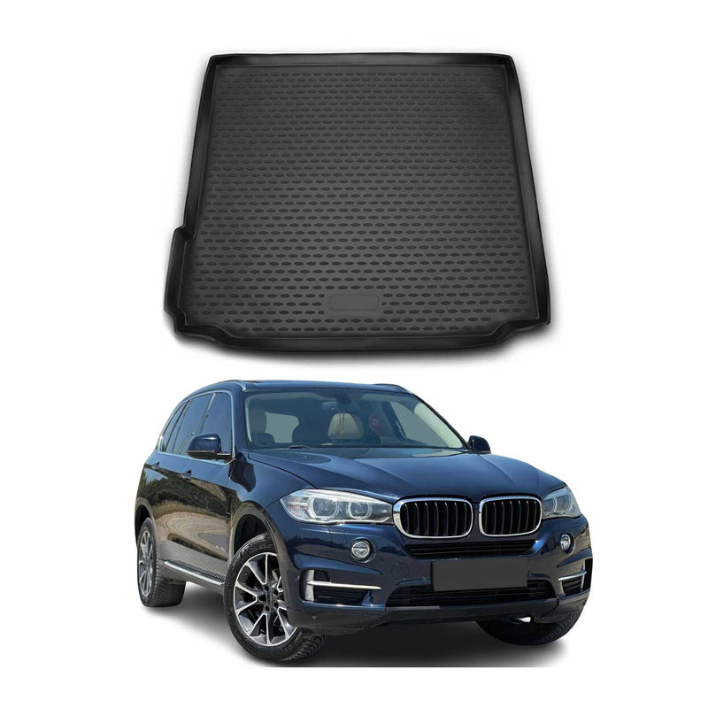 Tappetino per bagagliaio per BMW X5 F15 F85 2013-2018 in gomma TPE nero