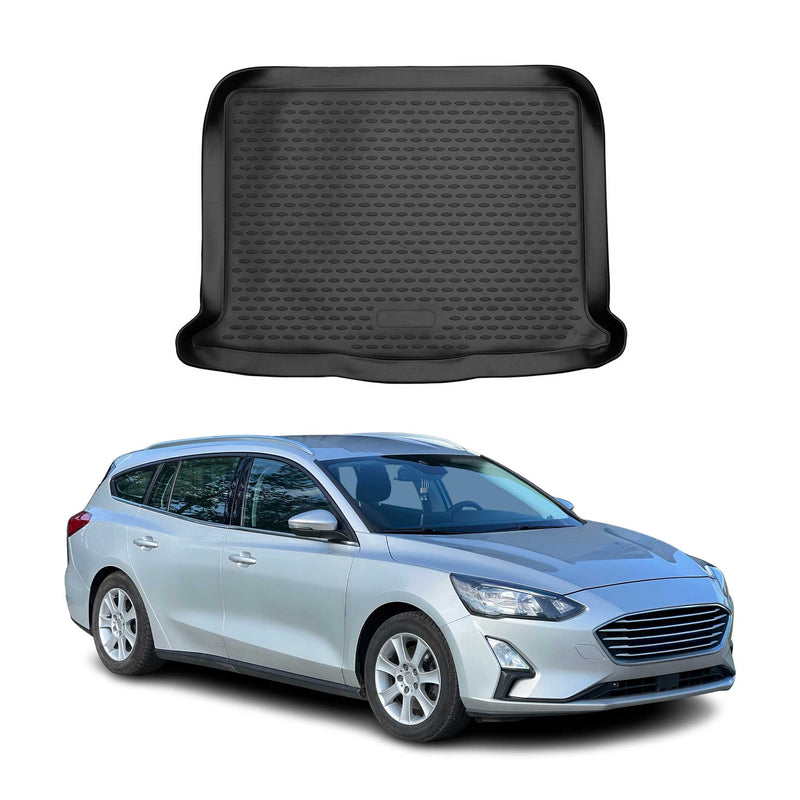 Tappetino per bagagliaio in gomma inferiore per Ford Focus Turnier 2018-2025